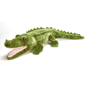 The Petting Zoo Green Alligator Stuffed Animal Plushie, Gifts for Kids, Wild Onez Zoo Animals, Alligator Plush Toy 34 Inches