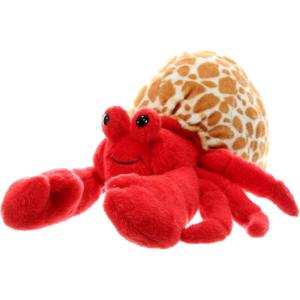 The Petting Zoo Hermit Crab Stuffed Animal Plushie, Gifts for Kids, Wild Onez Sealife Animals, Hermit Crab Plush Toy, 8 inches