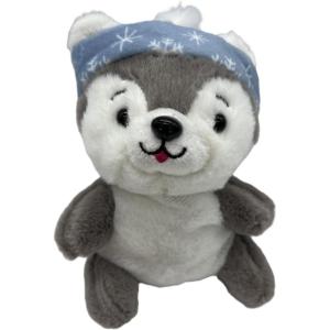 The Petting Zoo Husky Dog Stuffed Animal Plushie, Gifts for Kids, Nuggetz Husky Dog Plush Toy, 6 inches