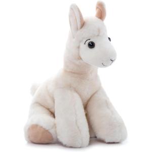 The Petting Zoo Llama Stuffed Animal Plushie, Gifts for Kids, Wild Onez Wildlife Animals, Llama Plush Toy, 9 inches