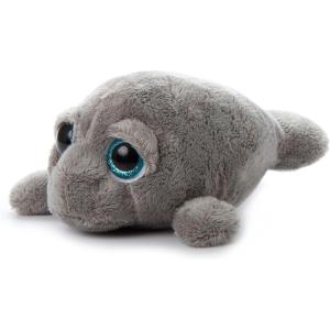 The Petting Zoo Manatee Stuffed Animal, Gifts for Kids, Bright Eye Ocean Animals, Manatee Plush Toy 10 inches