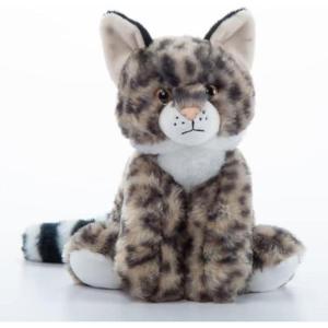 The Petting Zoo Ocelot Stuffed Animal Plushie, Gifts for Kids, Wild Onez Wildlife Animals, Ocelot Plush Toy 9 inches