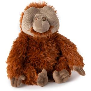 The Petting Zoo Orangutan Stuffed Animal Plushie, Gifts for Kids, Earth Keeperz Wildlife Animals, Zoologee Orangutan Plush Toy, 11 inches (Mom’s Choice Award Winner)