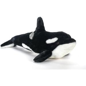 The Petting Zoo Orca Stuffed Animal Plushie, Gifts for Kids, Wild Onez Sealife Animals, Whale Plush Toy, 20 inches