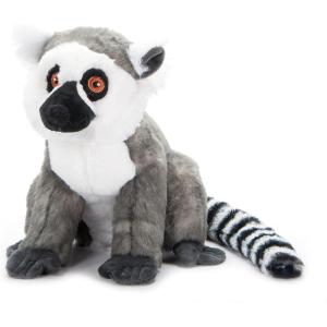 The Petting Zoo Ring-Tailed Lemur Stuffed Animal Plushie, Gifts for Kids, Earth Keeperz Wildlife Animals, Zoologee Ring-Tailed Lemur Plush Toy, 12 inches