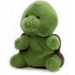 The Petting Zoo Sea Turtle Stuffed Animal Plushie, Gifts for Kids, Nuggetz Sealife Animals, Green Tortoise Plush Toy 6 Inches