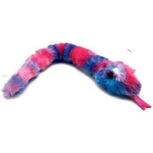 The Petting Zoo Snake Stuffed Animal, Gifts for Girls, Tie Dye Snake Plush Toy, 20 in (Blue)(Blue)