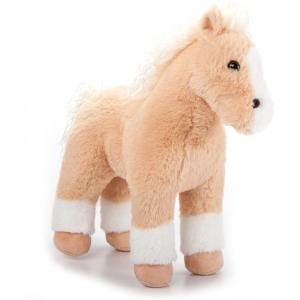 The Petting Zoo Standing Palamino Horse Stuffed Animal Plushie, Gifts for Kids, Wild Onez Barnyard Animals, Palamino Horse Plush Toy, 12 inches