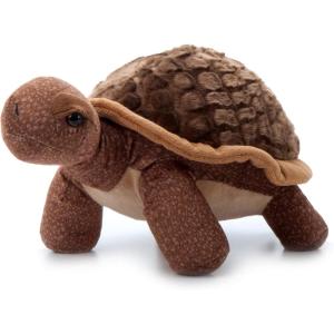 The Petting Zoo Tortoise Stuffed Animal Plushie, Gifts for Kids, Wild Onez Zoo Animals, Tortoise Plush Toy 14 Inches