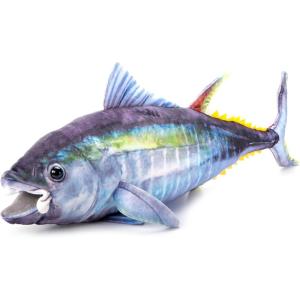 The Petting Zoo Tuna Stuffed Animal Plushie, Gifts for Kids, Wild Onez Sealife River Fish Animals, Tuna Plush Toy 26 Inches