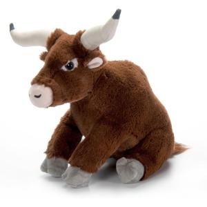 The Petting Zoo Watusi Stuffed Animal Plushie, Gifts for Kids, Wild Onez Wildlife Animals, Watusi Cow Plush Toy, 12 inches
