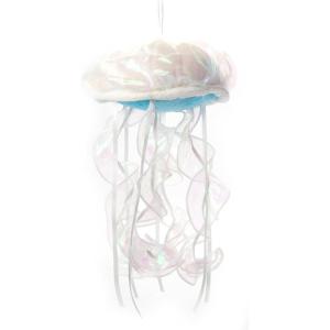 The Petting Zoo White Moon Jellyfish Stuffed Animal Plushie, Wild Onez Sealife Animals, Moon Jellyfish Plush Toy 8 inches