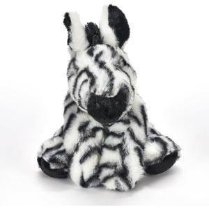 The Petting Zoo Zebra Stuffed Animal, Gifts for Kids, Wild Onez Zoo Animals, Zebra Plush Toy 9 inches