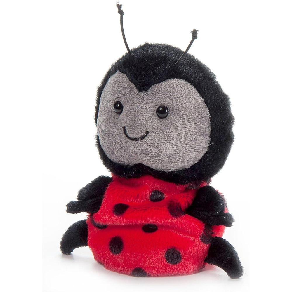 image:imageThe Petting Zoo Ladybug Stuffed Animal Plushie Gifts for Kids Nuggetz Animals Lady Bug Plush Toy 6 inches Pack of 2Small