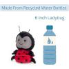 The Petting Zoo Ladybug Stuffed Animal Plushie, Gifts for Kids, Nuggetz Animals, Lady Bug Plush Toy, 6 inches (Pack of 2)(Small (Pack of 2))