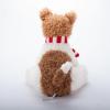 The Petting Zoo Dog Plush Toy, Gifts for Kids, Holiday Fuzzlez Schnauzer Puppy Plush Toy, 10″ (White)(White)