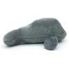 The Petting Zoo Mermaid Doll with Manatee Stuffed Animal- Great Gifts for Girls, Mermaid Plush Doll with Manatee Plush Toy, 17 inch (African American)