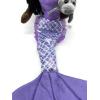 The Petting Zoo Mermaid Doll with Manatee Stuffed Animal- Great Gifts for Girls, Mermaid Plush Doll with Manatee Plush Toy, 17 inch (African American)