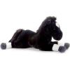 The Petting Zoo Floppy Horse Stuffed Animal Plushie, Gifts for Kids, Wild Onez Wildlife Animals, Black Horse Plush Toy, 24 inches