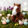 The Petting Zoo Floppy Horse Stuffed Animal Plushie, Gifts for Kids, Wild Onez Wildlife Animals, Horse Plush Toy 8 inches (Pack of 2)(8 in)