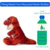 The Petting Zoo T-Rex Dinosaur Stuffed Animal Plushie, Gift for Kids, Dinosaur Animals, T-Rex Plush Toy with Sound-8 inch