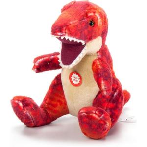 The Petting Zoo T-Rex Dinosaur Stuffed Animal Plushie, Gift for Kids, Dinosaur Animals, T-Rex Plush Toy with Sound-8 inch