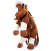 The Petting Zoo Horse Stuffed Animal Plushie Backpack, Gifts for Kids, Wildlife Animal Toy, Brown Horse Plush Toy Book Bag, 20 inches