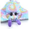 The Petting Zoo Stingray Stuffed Animal, Gifts for Girls, Sparkly Tie Dye Stingray Plush Toy, Main Body is 6 Inches