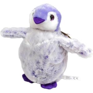 The Petting Zoo Penguin Stuffed Animal, Gifts for Girls, Colorful Frosted Penguin Plush Toy, 7 Inch (Purple)(Purple)