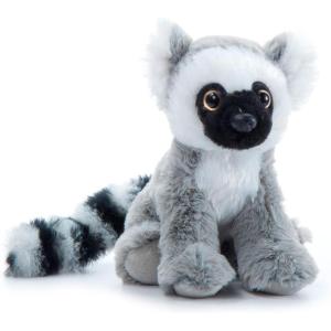The Petting Zoo Ring-Tailed Lemur Stuffed Animal Plushie, Gifts for Kids, Wild Onez Babiez Zoo Animals, Lemur Plush Toy 6 inches (Pack of 2)(6 in)