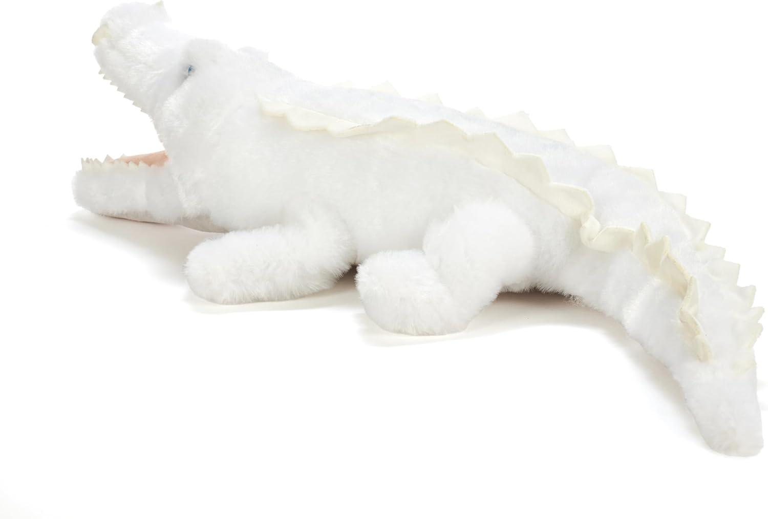 image:imageThe Petting Zoo White Alligator amp Blue Eyes Stuffed Animal Plushie Gifts for Kids Wild Onez Zoo Animals Alligator Plush Toy 22 Inches