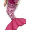 The Petting Zoo Mermaid Doll with Flamingo Stuffed Animal- Great Gifts for Girls, Mermaid Plush Doll with Flamingo Plush Toy, 17 inch (Red Hair)(Blonde)