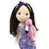 The Petting Zoo Mermaid Doll with Flamingo Stuffed Animal- Great Gifts for Girls, Mermaid Plush Doll with Flamingo Plush Toy, 17 inch (Red Hair)(Brunette)