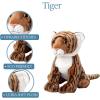 The Petting Zoo Tiger Stuffed Animal, Gifts for Kids, Wild Onez Zoo Animals, Jumbo Tiger Plush Toy 20 inches