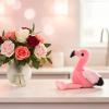 The Petting Zoo Flamingo Stuffed Animal Plushie, Gifts for Kids, Wild Onez Babiez Zoo Animals, Flamingo Plush Toy 6 inches (Pack of 2)(6 in)