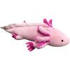 The Petting Zoo Pink Axolotl Stuffed Animal Plushie, Gifts for Kids, Wild Onez Sealife Animals, Salamander Plush Toy, 60 inches