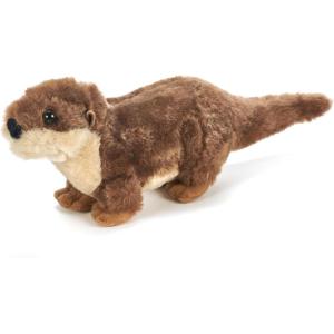 The Petting Zoo River Otter Running Stuffed Animal Plushie, Gifts for Kids, Wild Onez Wildlife Animals, River Otter Plush Toy 9 Inches (Pack of 2)(9 in)