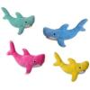 The Petting Zoo, Shark Stuffed Animal, Gifts for Girls and Boys, Cutie Shark Plush Toys, Variety of Bright Colors- 12 inch (Purple)(Lime)