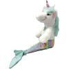 The Petting Zoo Mermicorn Stuffed Animal, Gifts for Girls, Mermaid and Unicorn Plush Toy, 16 Inches (Pink)(Sea Foam)