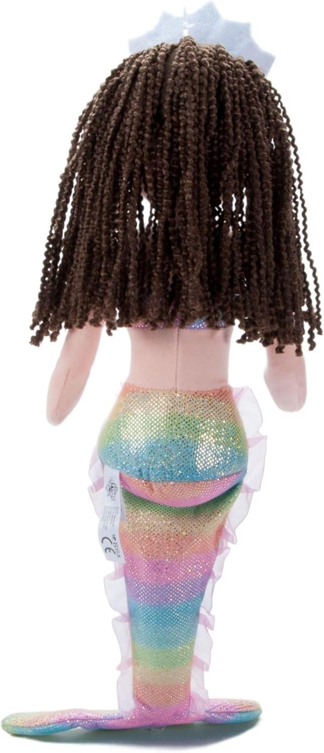 image:imageThe Petting Zoo Mermaid Doll Gifts for Girls Ombrez Mermaid Rag Doll 12 inch Brunette Hair
