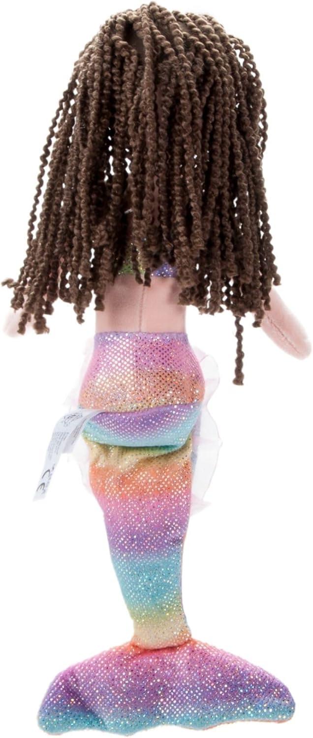 image:imageThe Petting Zoo Mermaid Doll Gifts for Girls Ombrez Mermaid Rag Doll 12 inch Brunette Hair