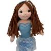 The Petting Zoo, Mermaid Doll, Mermaid Gifts for Girls, Plush Doll, 12 inch (Red Hair)(Red Hair)