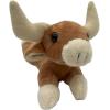 The Petting Zoo, Mermaid Doll with Longhorn Cow Stuffed Animal, Gifts for Girls Plush Mermaid Doll with Long Horn Plush Toy, 17 inch, Ethnic(African American)
