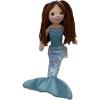 The Petting Zoo, Mermaid Doll, Mermaid Gifts for Girls, Plush Doll, 12 inch (Red Hair)(Red Hair)