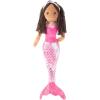 The Petting Zoo Mermaid Stuffed Animal Plushie, Gifts for Kids, Sealife Animals, Ethnic Mermaid Doll Plush Toy, 32 inches