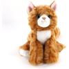 The Petting Zoo Orange Tabby Cat Stuffed Animal Plushie, Gifts for Kids, Cat Plush Toy 9 inches