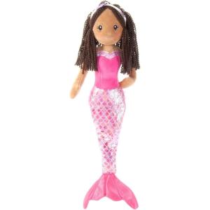The Petting Zoo Mermaid Stuffed Animal Plushie, Gifts for Kids, Sealife Animals, Ethnic Mermaid Doll Plush Toy, 32 inches