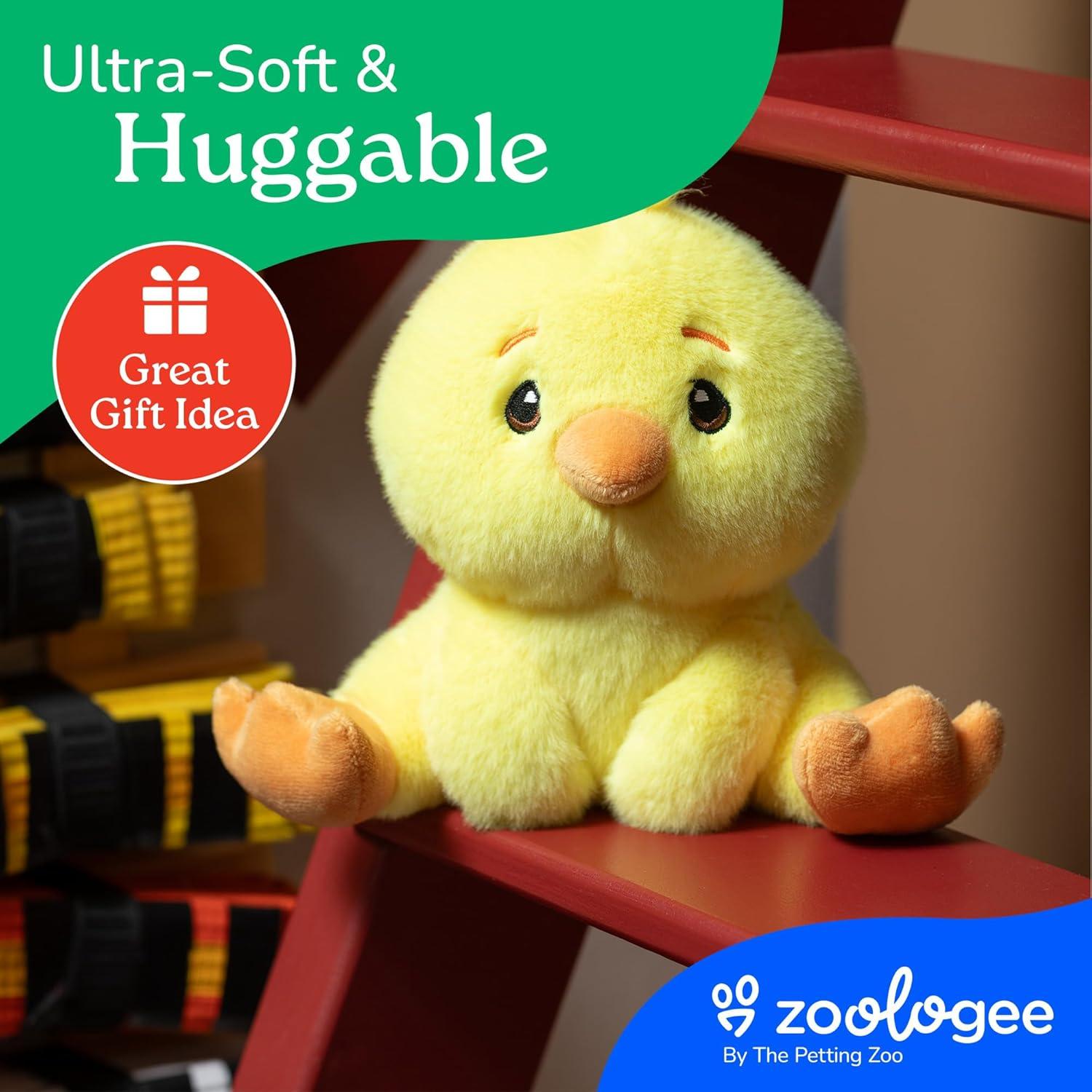image:imageThe Petting Zoo Fennec Fox Stuffed Animal Plushie Gifts for Kids Snugletz Zoologee Plush Toy 7 inChick