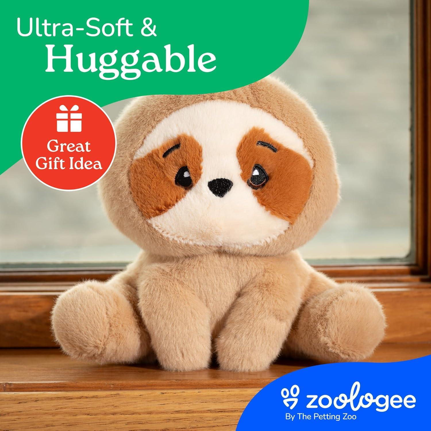 image:imageThe Petting Zoo Fennec Fox Stuffed Animal Plushie Gifts for Kids Snugletz Zoologee Plush Toy 7 inSloth