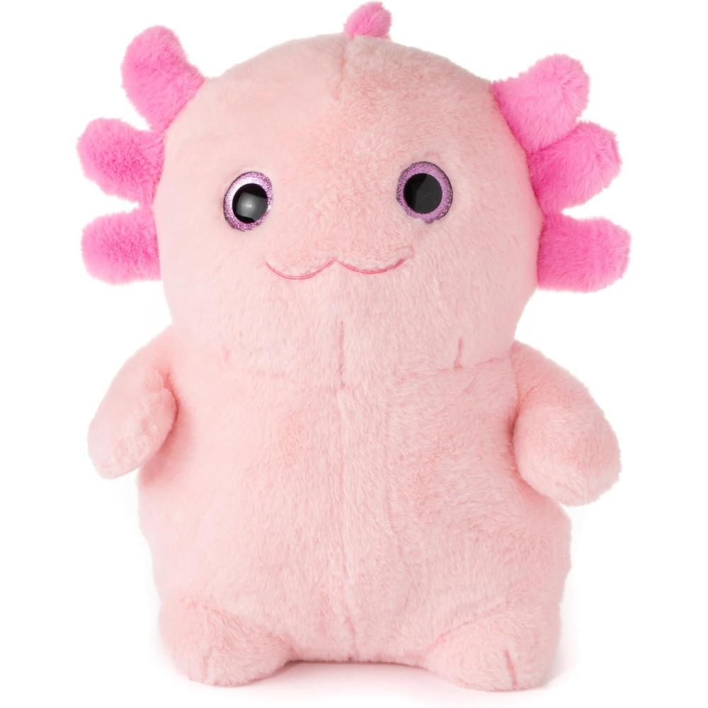 image:imageThe Petting Zoo Monkey Stuffed Animal Plushie Gifts for Kids Puffimalz Zoologee Plush Toy 17 inAxolotl